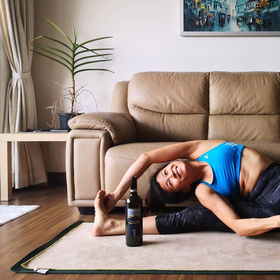 Private yoga image from Swan Liew website